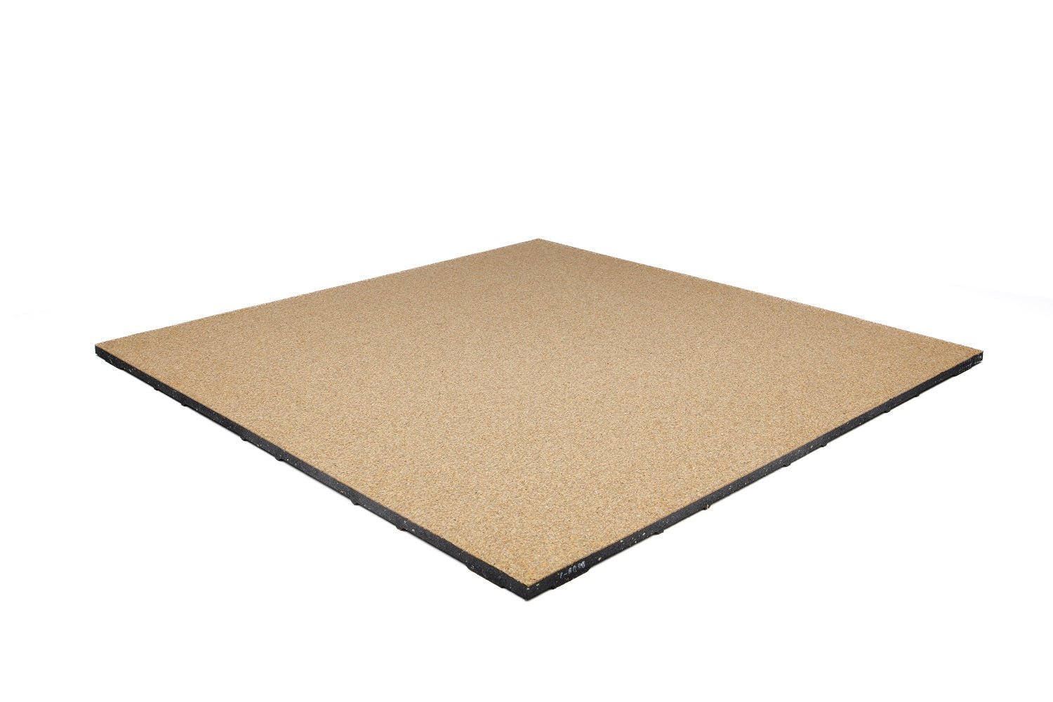 Fitnessboden Premium Connect Fliese 1000 x 1000 x 20 mm - Bodenschutzmatte - Fliese