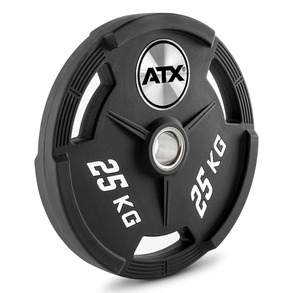 ATX® 3-Grip Polyurethan Hantelscheiben