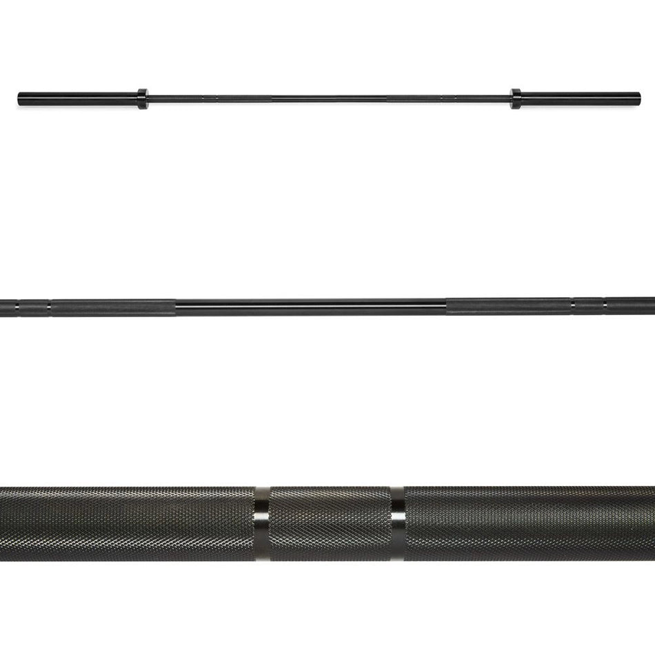 ATX® Black Mamba Power Bar 220 cm x 50 mm - Federstahl - Olympische Langhantelstange