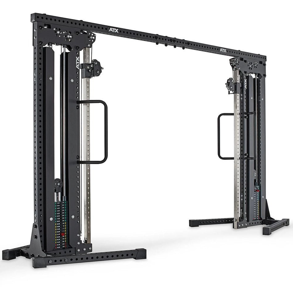 ATX® Cable Crossover - Kabelzugstation 2 x 90 kg Steckgewichte - Dual Kabelzug