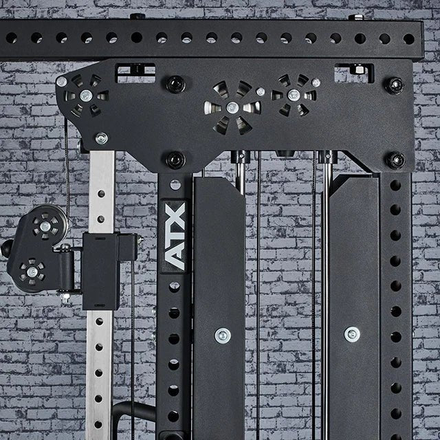 ATX® Cable Crossover - Kabelzugstation 2 x 90 kg Steckgewichte - Dual Kabelzug