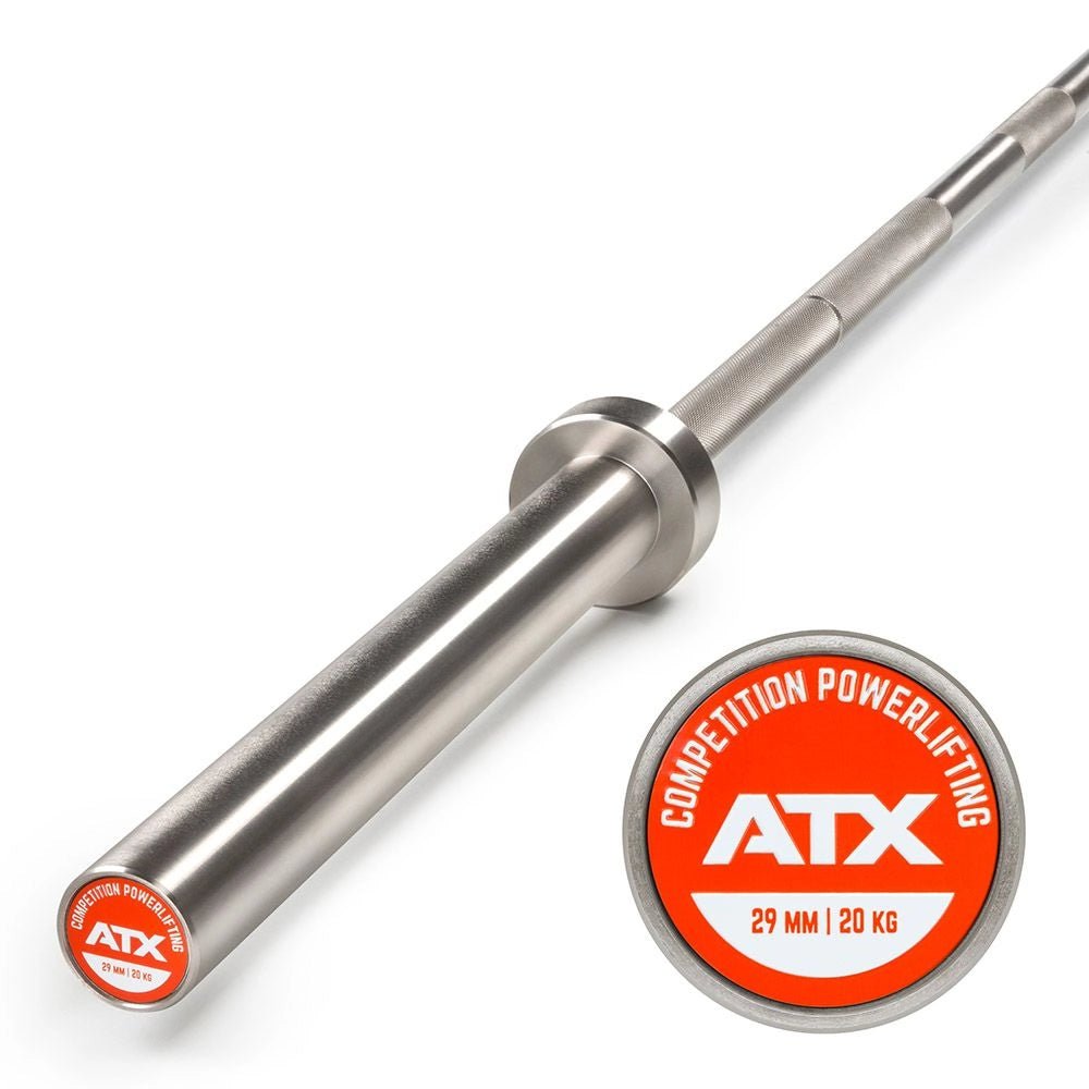 ATX® Competition Powerlifting Bar / Kraftdreikampf Hantelstange 220 cm x 50 mm - Olympische Langhantelstange