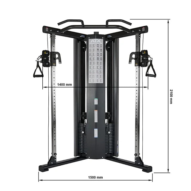 ATX® Dual Pulley Functional Trainer Compact - Dual Kabelzug