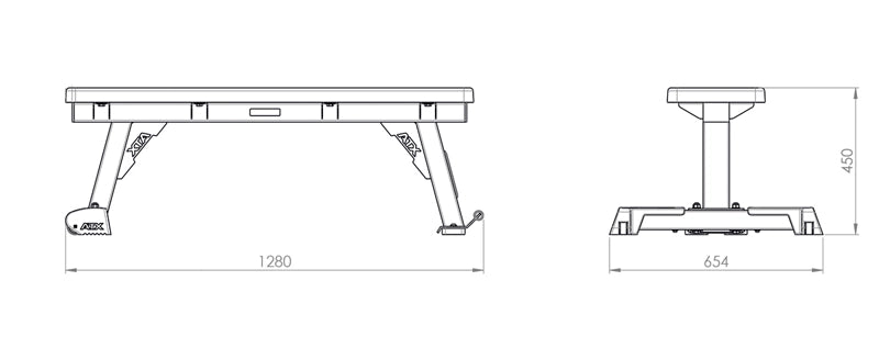 ATX® Flat Bench Light Weight