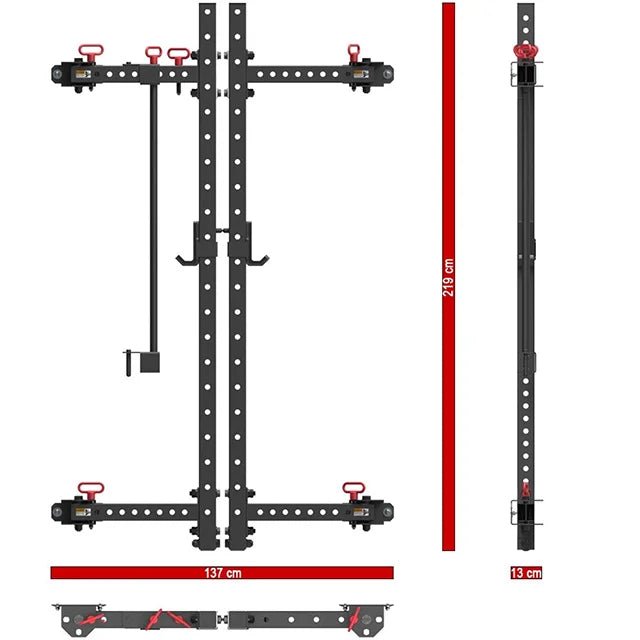 ATX® Fold Back Wall Rack / Half Rack 750 - Einklappbar - Wall Rack