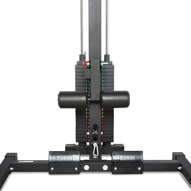 ATX® Half Rack 620 - Komplettsystem inkl. Latzugstation - Stack Weight - Half Rack mit Kabelzug