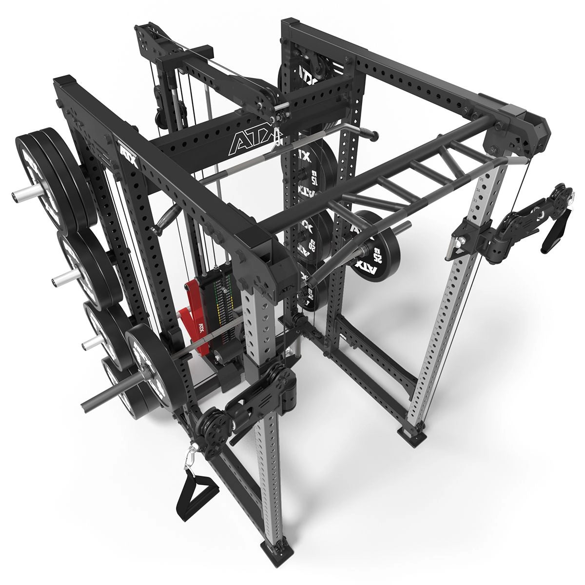 ATX® Hardcore Power Rack & Pull Station FCR - 780 - Power Rack mit Kabelzug