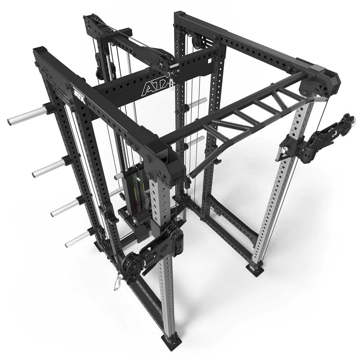 ATX® Hardcore Power Rack & Pull Station FCR - 780 - Power Rack mit Kabelzug