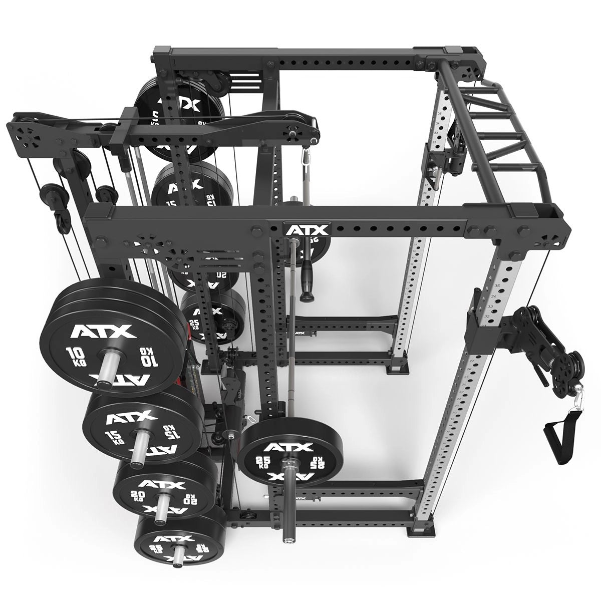 ATX® Hardcore Power Rack & Pull Station FCR - 780 - Power Rack mit Kabelzug