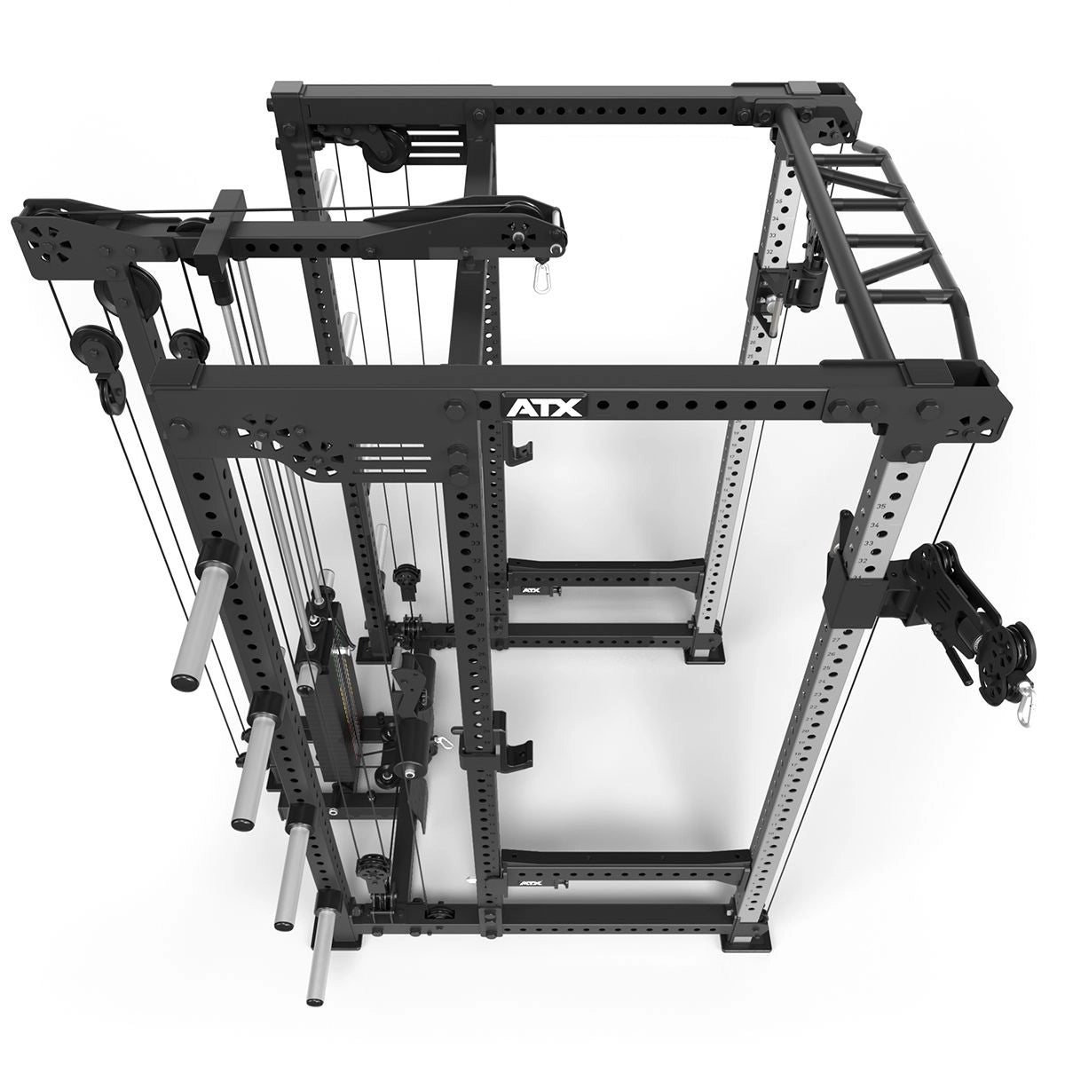 ATX® Hardcore Power Rack & Pull Station FCR - 780 - Power Rack mit Kabelzug