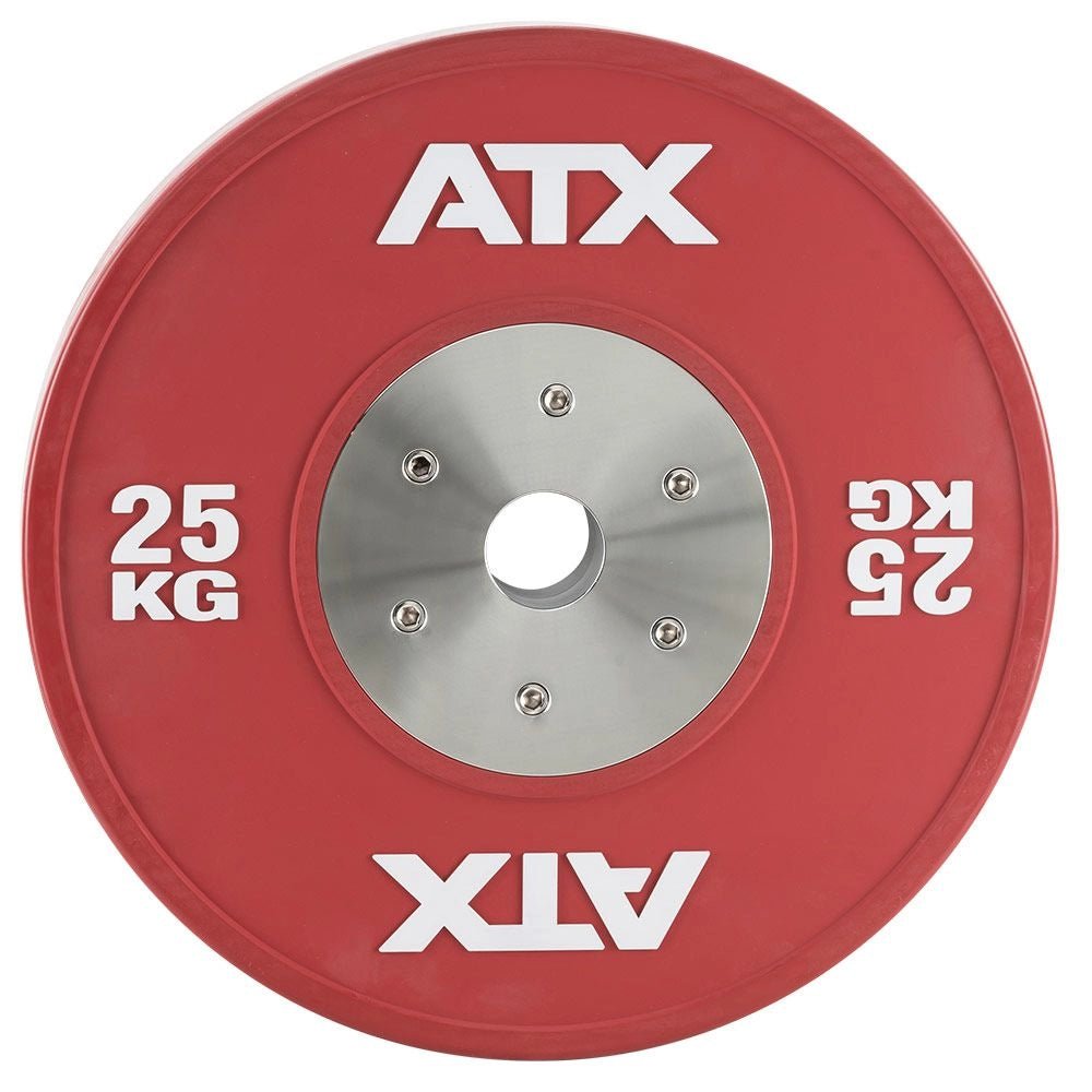 ATX® HQ Competition Bumper Plates - Weightlifting - internationaler Farbcode - Bumper Plate 50 mm