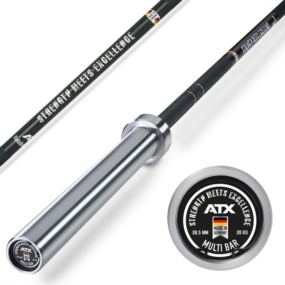 ATX® Hybrid Olympic Bar 220 cm - 2K Coating - XTP® Made in Germany - Olympische Langhantelstange