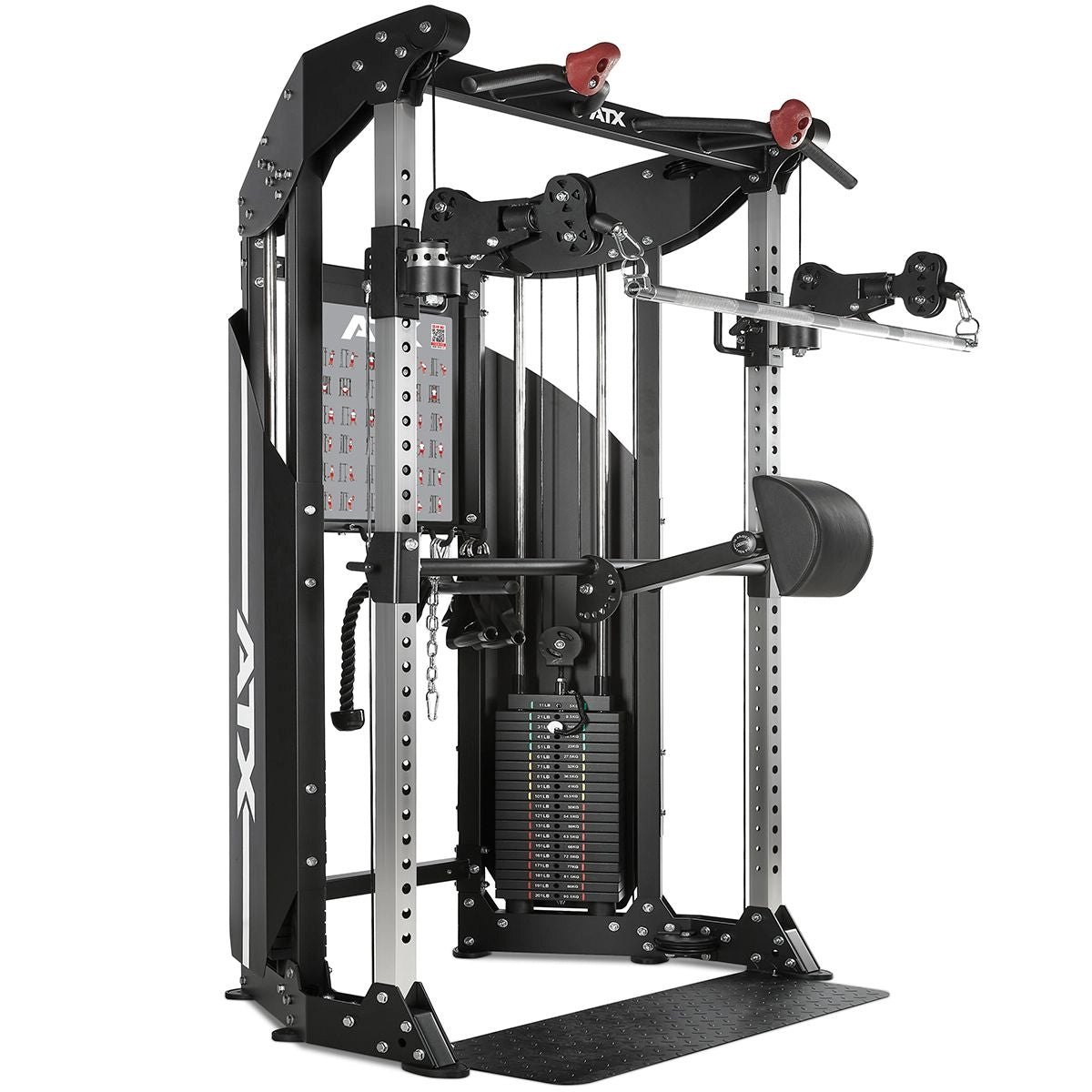 ATX® Kabelzugstation - Rack mit 2 x 90 kg Steckgewichte - Multistation (Stack Weight)