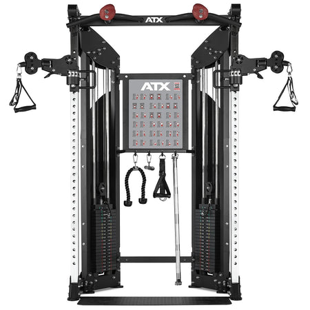 ATX® Kabelzugstation - Rack mit 2 x 90 kg Steckgewichte - Multistation (Stack Weight)