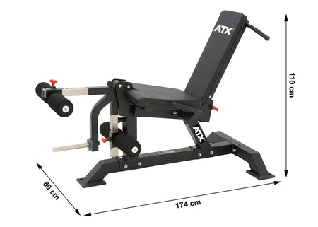 ATX® Leg Chair - Beinstrecker / Beinbeuger Combo - Beinbeuger / Strecker Maschine