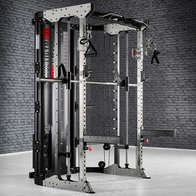 ATX® Multigym GMX 2000 mit 2 x 90 kg Steckgewichten und Beinpresse - Multistation (Stack Weight)