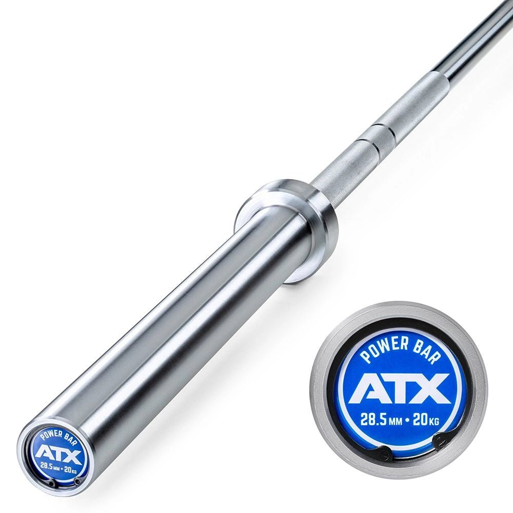 ATX® Olympic Power Bar 220 cm x 50 mm - Federstahl - Olympische Langhantelstange