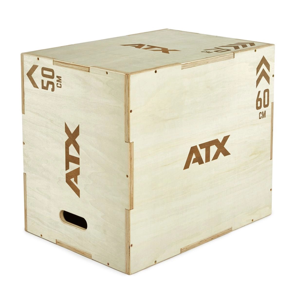 ATX® Plyobox - Holz natur - 50 x 60 x 70 cm - Plyobox / Sprungbox