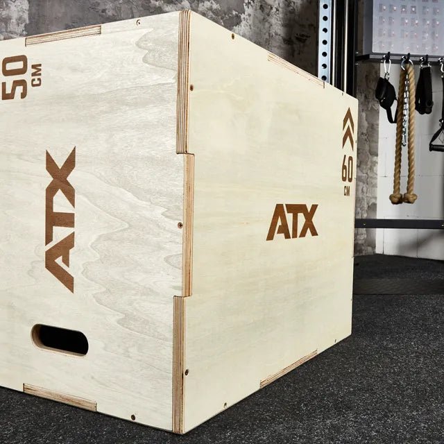 ATX® Plyobox - Holz natur - 50 x 60 x 70 cm - Plyobox / Sprungbox