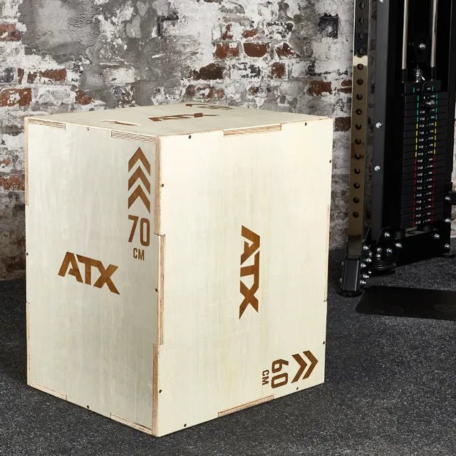 ATX® Plyobox - Holz natur - 50 x 60 x 70 cm - Plyobox / Sprungbox