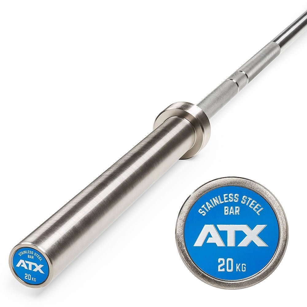 ATX® Power Bar - V4A Stainless Steel Bar 220 cm x 50 mm - Olympische Langhantelstange