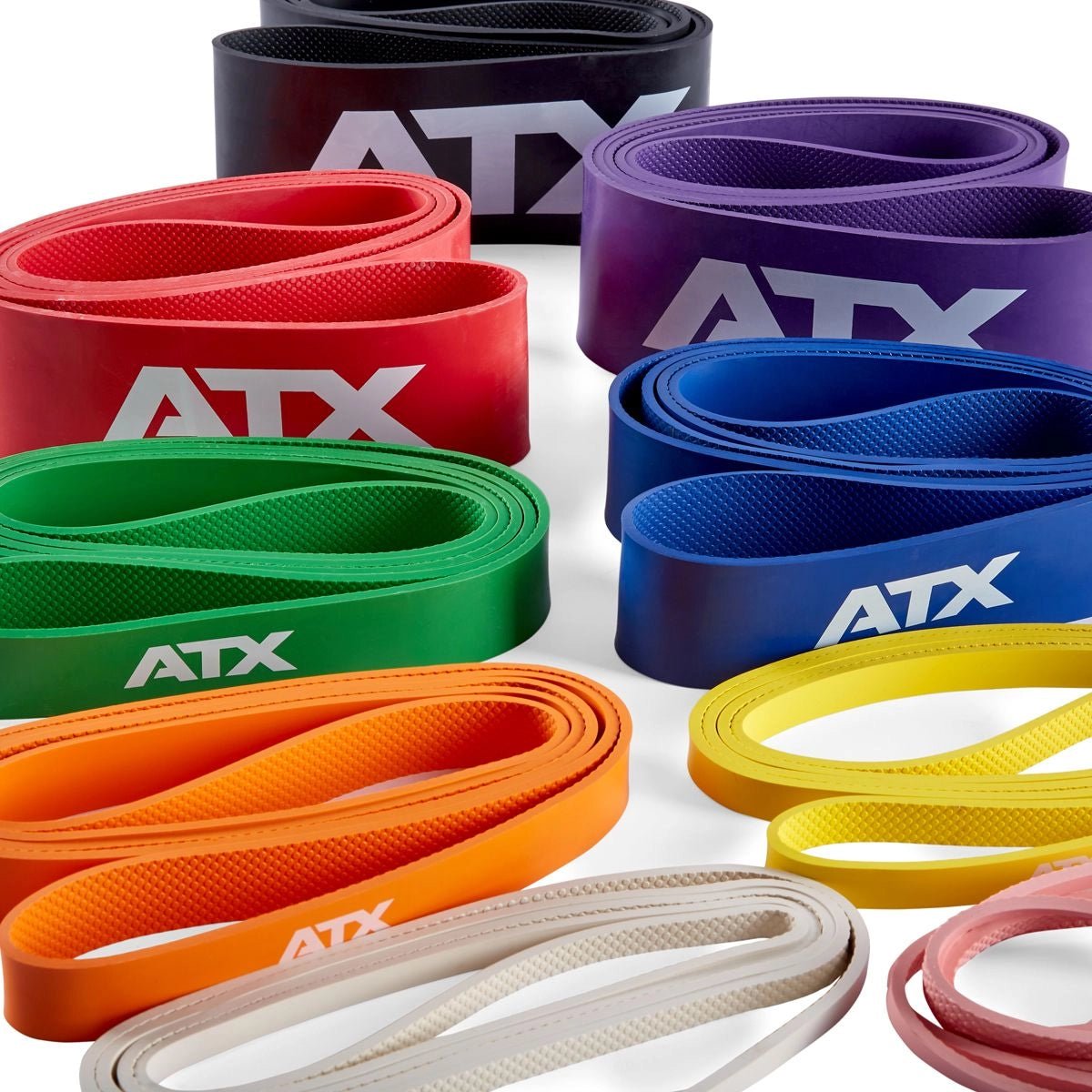 ATX® Resistance Band - Widerstandsband Gummi 9 Zugkraftstärken - Resistance Band