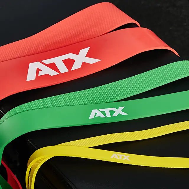 ATX® Resistance Band - Widerstandsband Gummi 9 Zugkraftstärken - Resistance Band