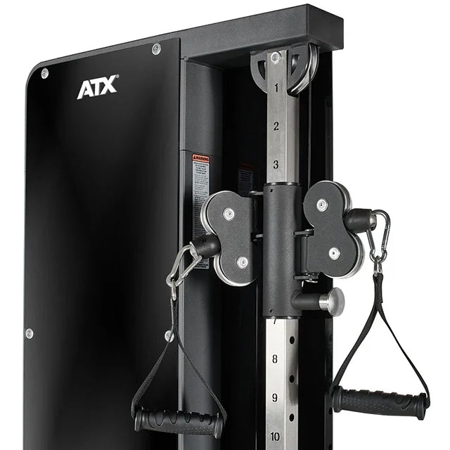 ATX® Single Wandzugstation mit 60 kg Steckgewichten - Single Kabelzug