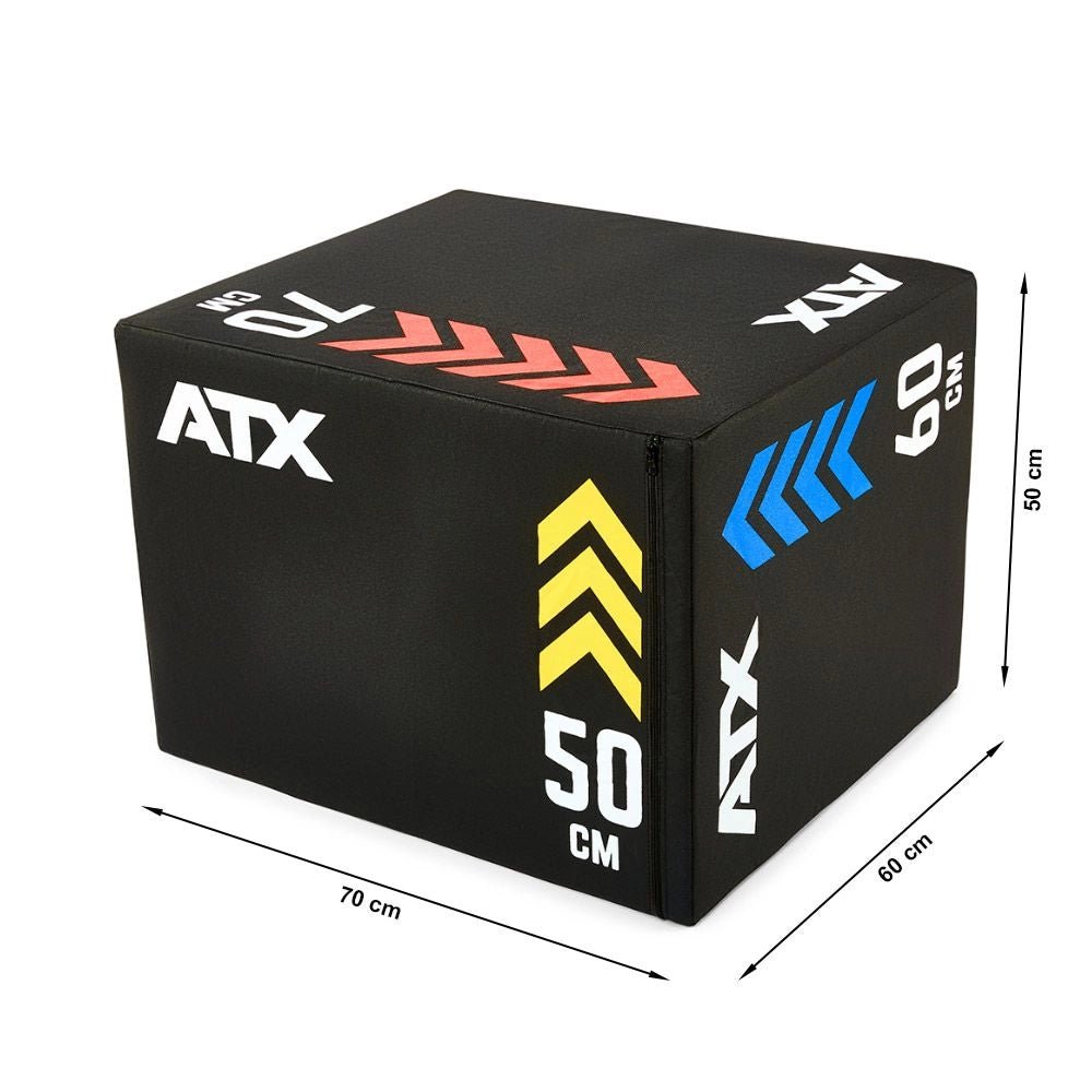 ATX® Soft Plyo - Box / Sprungbox 50 x 60 x 70 cm - Plyobox / Sprungbox