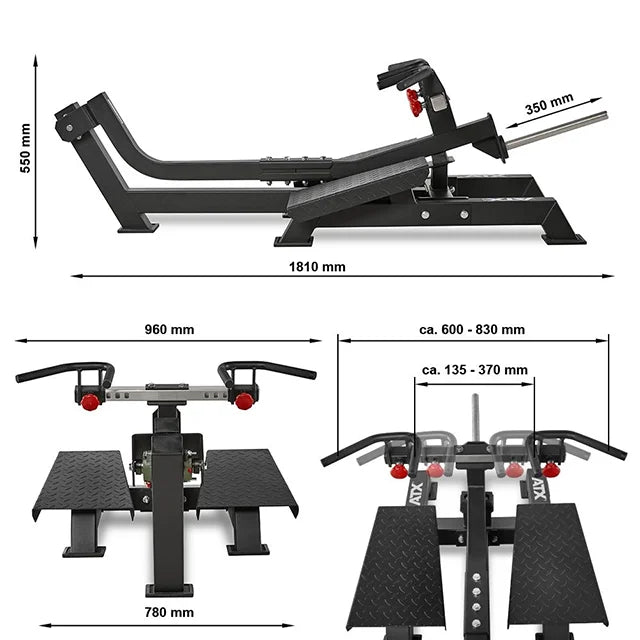 ATX® T - Bar Row - Rudergerät - T - Bar Rudergerät