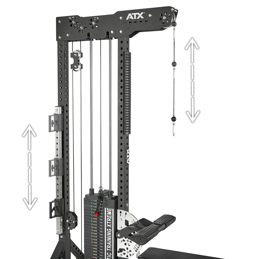 ATX® Trinity Tower - Ultimative Latzugstation 3 in 1 - Latzugmaschine (Stack Weight)