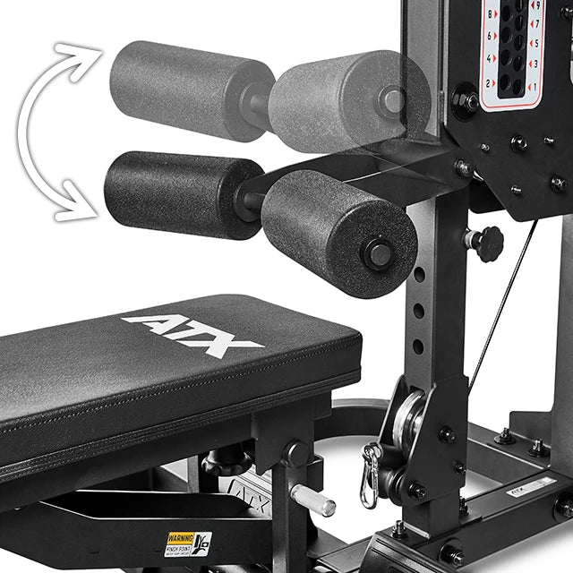 ATX® TripleX Gym - Kraftstation - Multistation (Stack Weight)