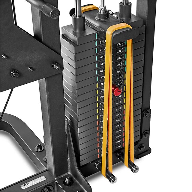 ATX® TripleX Gym - Kraftstation - Multistation (Stack Weight)