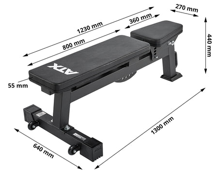 ATX® Verstellbare Hantelbank MBX - 610 - Verstellbare Hantelbank