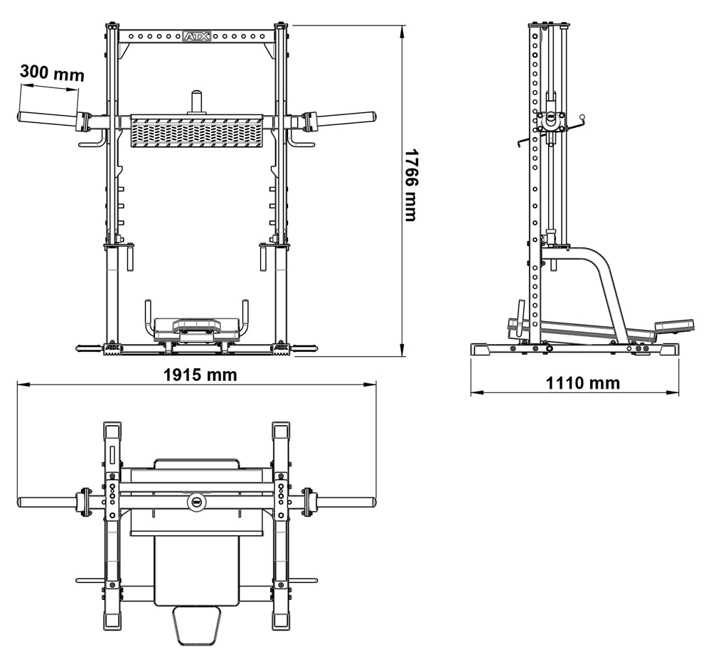 ATX® Vertikale Beinpresse - Beinpresse