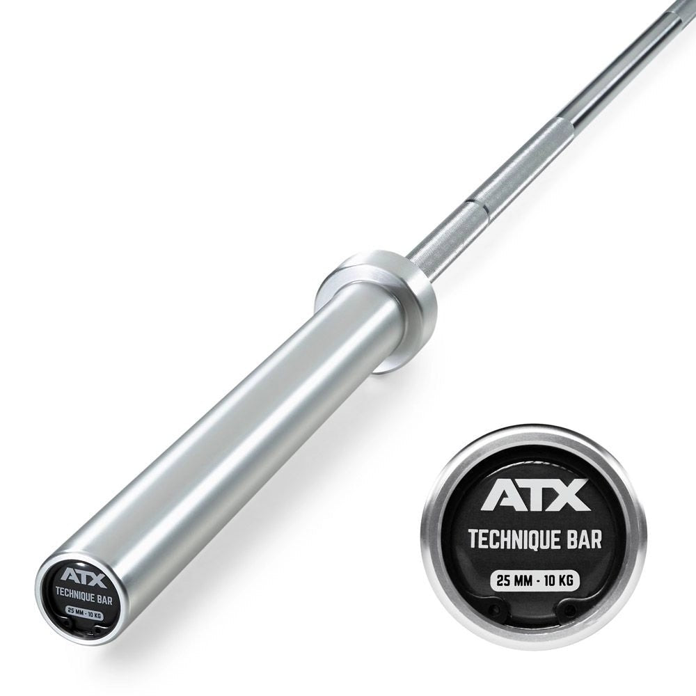 ATX® Weightlifting Technik Bar - 10 kg - 220 cm x 50 mm - Technik Langhantel